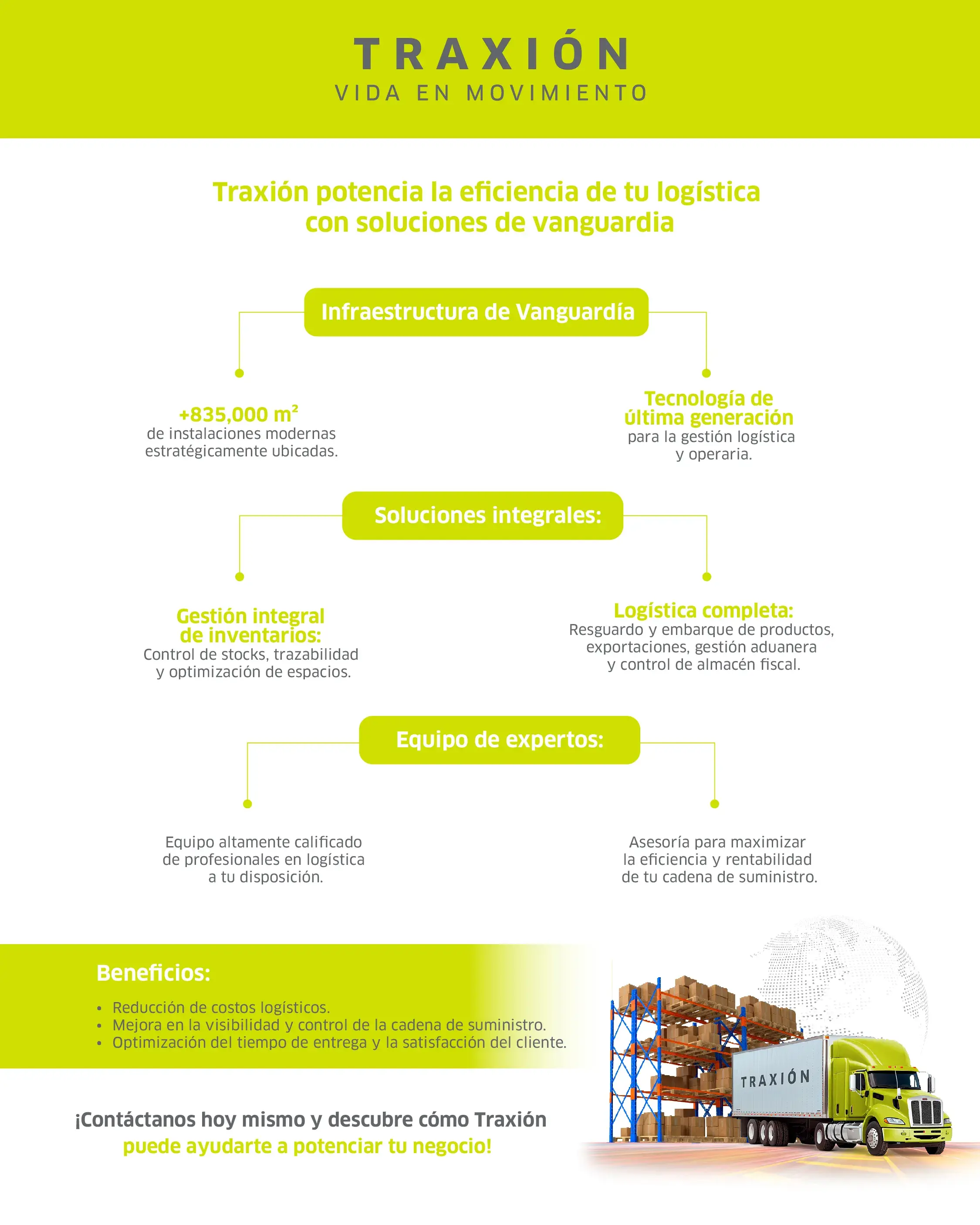 Traxión potencia la eficiencia de tu logística con soluciones de vanguardia